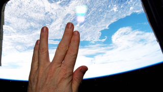 An Incredibly Touching Leonard Nimoy Tribute From The ISS